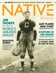 Native Peoples January-February 2015 - January-February 2015